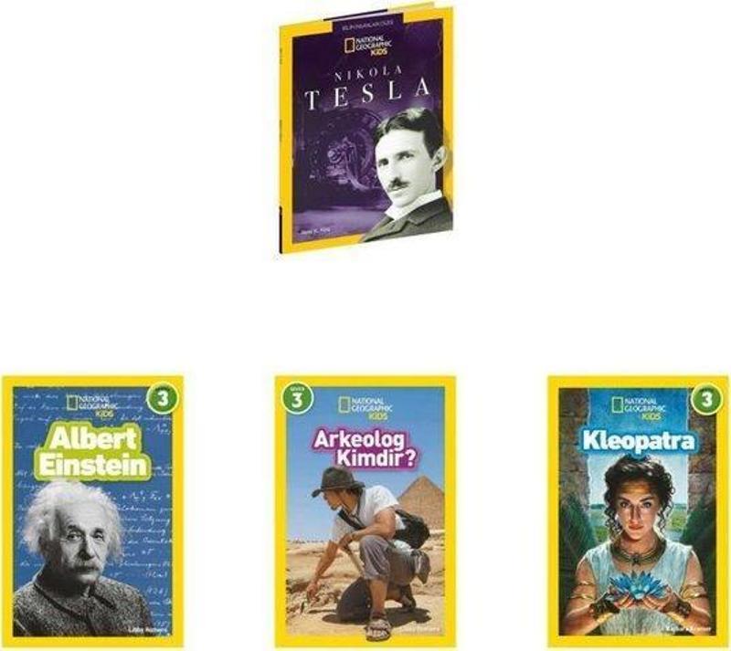 National Geographic Kids Kültür Kitapları Seti - 4 Kitap Takım