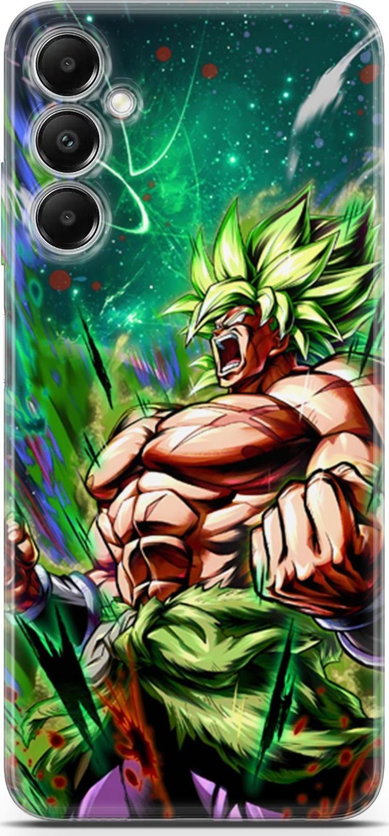 Samsung Galaxy A05s için Anime 3 HQ Baskı Saiyan Rage Dragon Ball