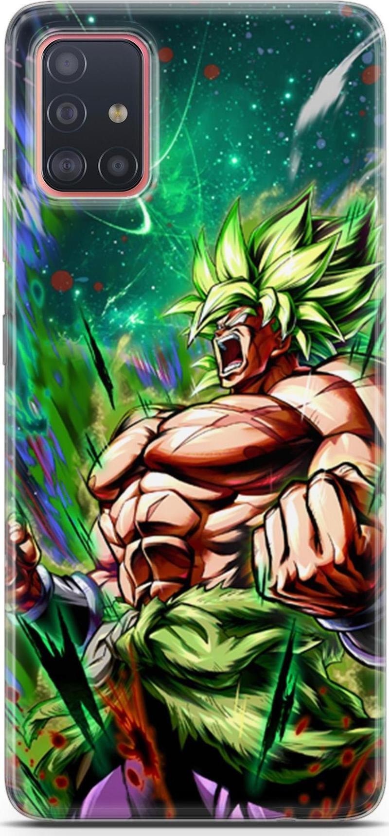 Samsung Galaxy A51 uyumlu Anime 3 Arka Kapak Saiyan Rage Dragon Ball