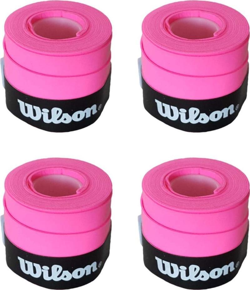 Comfort Bowl O'Grips 4 Adet Grip, Tenis Raketi Gribi Pembe