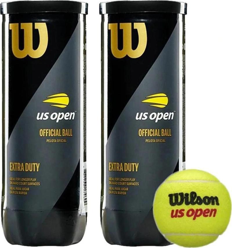 Tenis Topu Us Open Xd 3Lü 2 Kutu (Wrt106200) Sarı