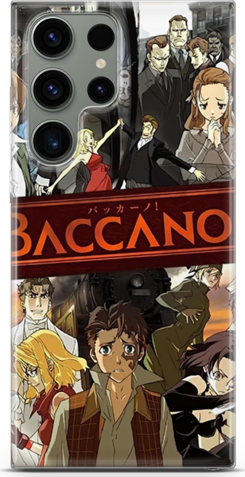 Samsung Galaxy S23 Ultra için Anime 4 Premium UV Baccano Anime