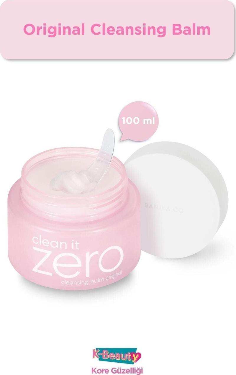 Clean It Zero Original Cleansing Balm Yağ Bazlı Temizleyici 100 ml