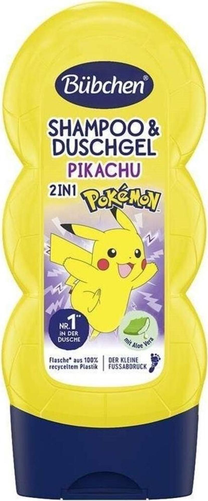 Pokemon Pikachu Kinder Shampoo & Duschgel 2in1, 230 Ml