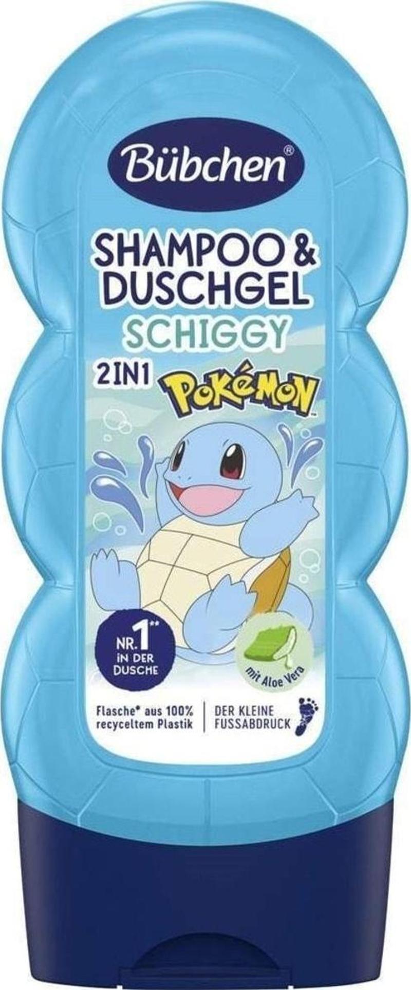Pokemon Schiggy Kinder Shampoo & Duschgel 2in1, 230 Ml