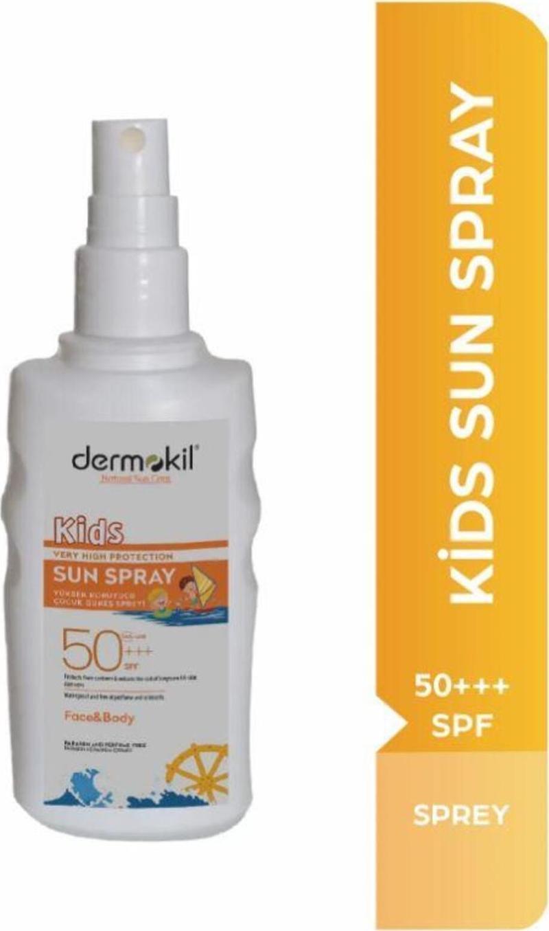 50+++spf Yüksek Koruyucu Çocuk Güneş Spreyi 200 ml