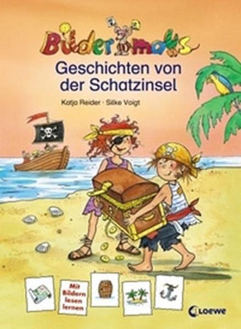 Loewe Yayinevi Bildermaus-Geschichten von der Schatzinsel - Katja Reider QR9456 Loewe Yayinevi Bildermaus-Geschichten von der Schatzinsel - Katja Reider QR9456
