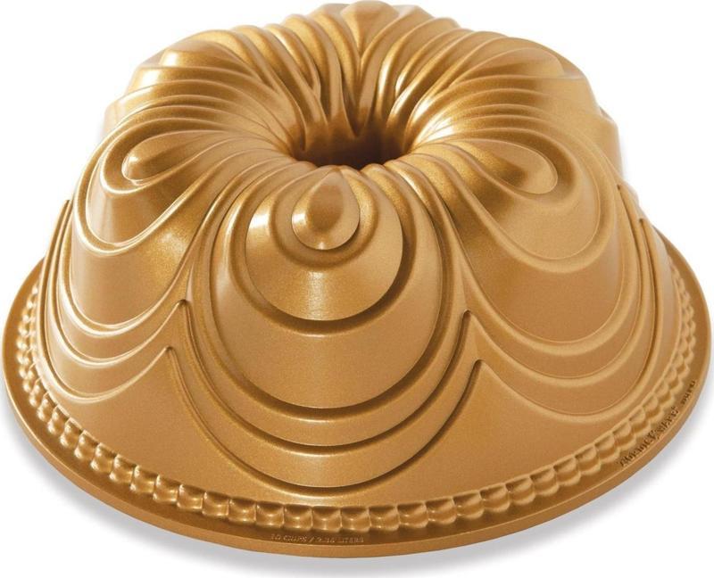 87477 Şifon Bundt Kek Kalıbı Gold