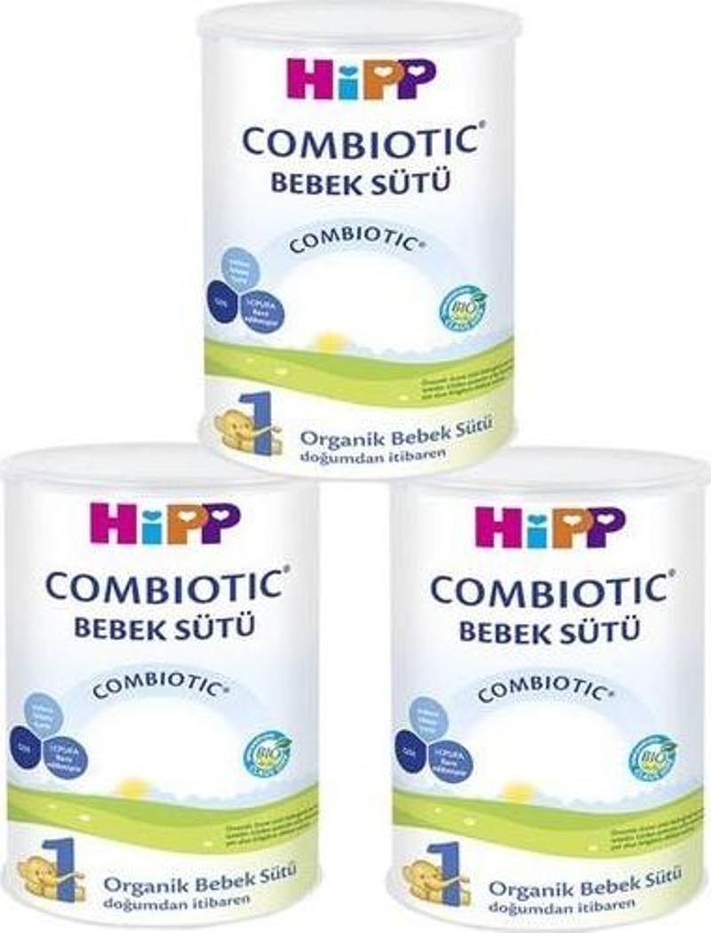 1 Organik Combiotic Bebek Sütü 350 gr - 3'lü