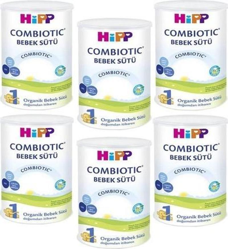 1 Organik Combiotic Bebek Sütü 350 gr - 6'lı