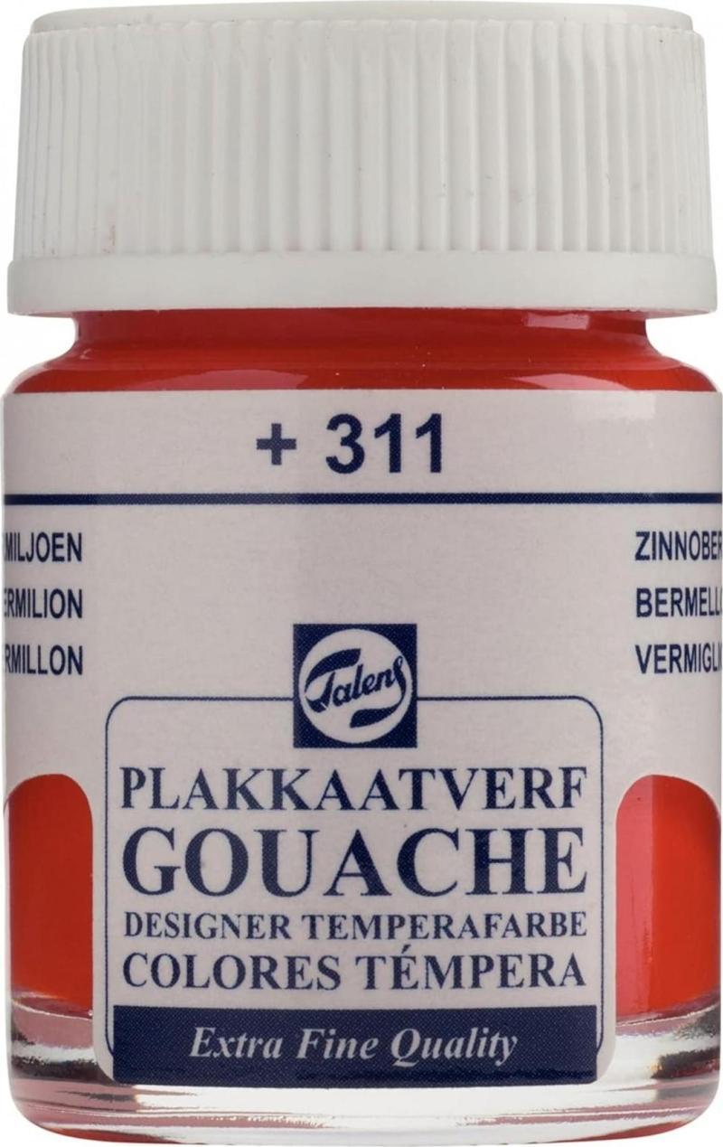 Gouache Jar 16ml Guaj Boya Vermilion / 311