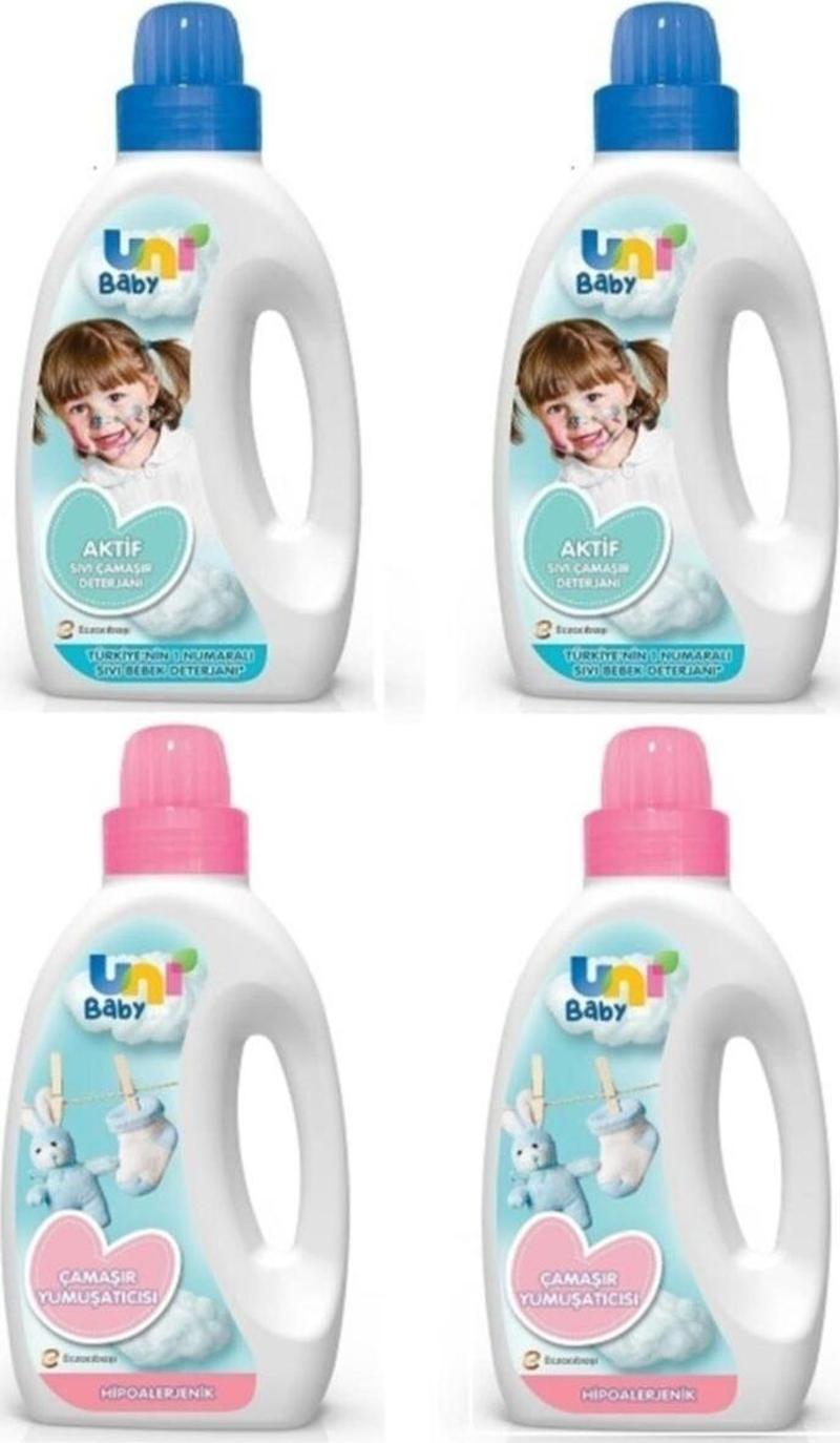 1500 Ml Çamaşır Deterjanı Ve Yumuşatıcı Seti