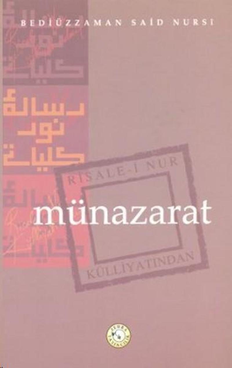 Zehra Yayıncılık Münazarat - Bediüzzaman Said-i Nursi GU8931