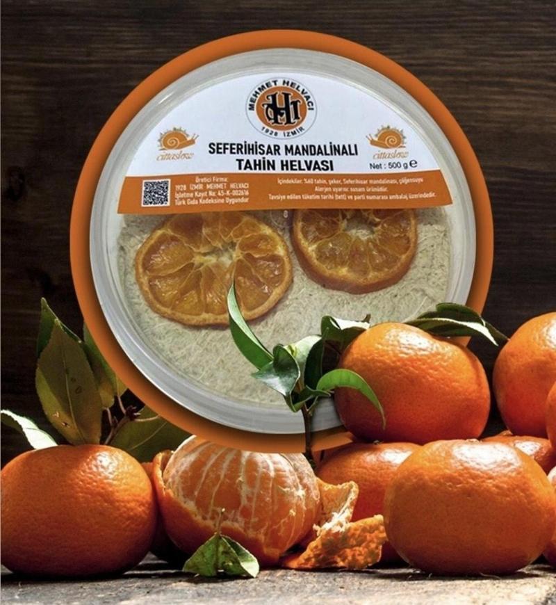 Tahin Helvası Seferihisar Mandalinalı Net: 500 Gr.