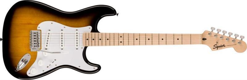 Sonic Stratocaster Akçaağaç Klavye 2 Ton Sunburst Elektro Gitar