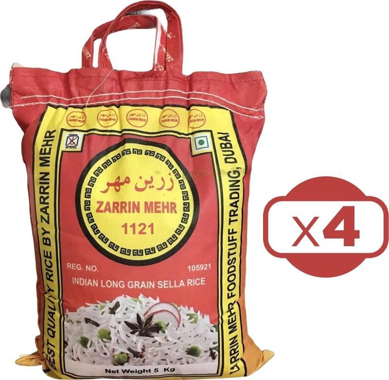 1121 Basmati Pirinç 4 x 5 kg