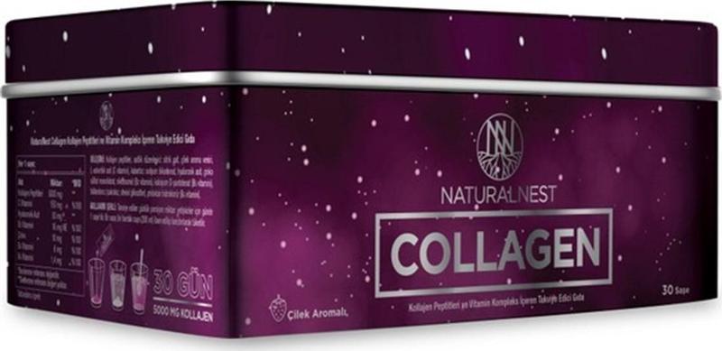 Collagen 30 Saşe Vitamin Kompleks Çilek Aromalı