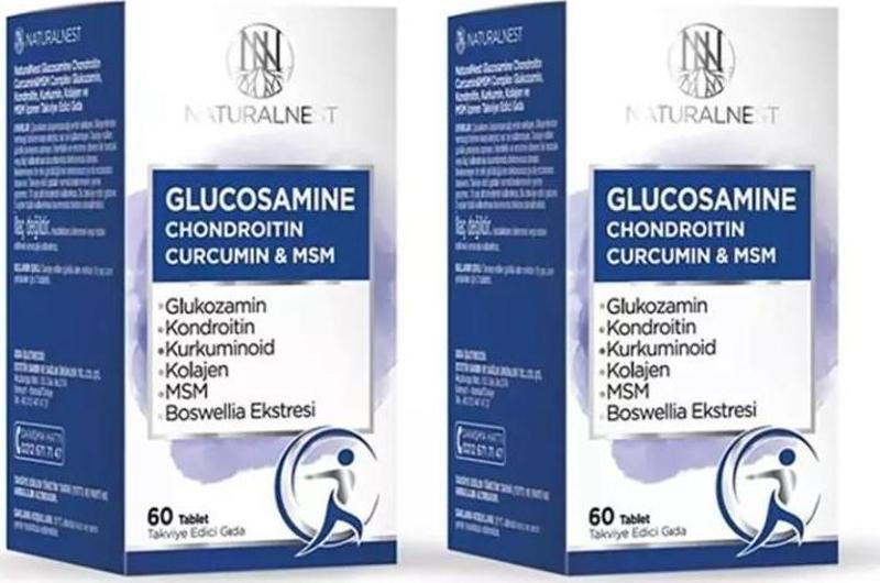 Glucosamine Chondroitin MSM 60 Tablet İkili Avantaj Paket