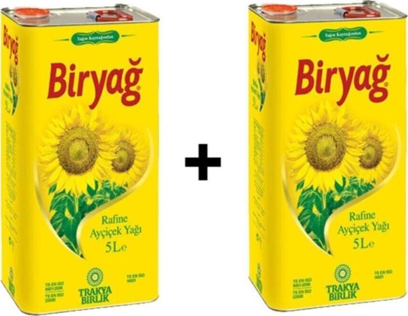 Ayçiçek Yağı Trakya Birlik 2 x 5 lt