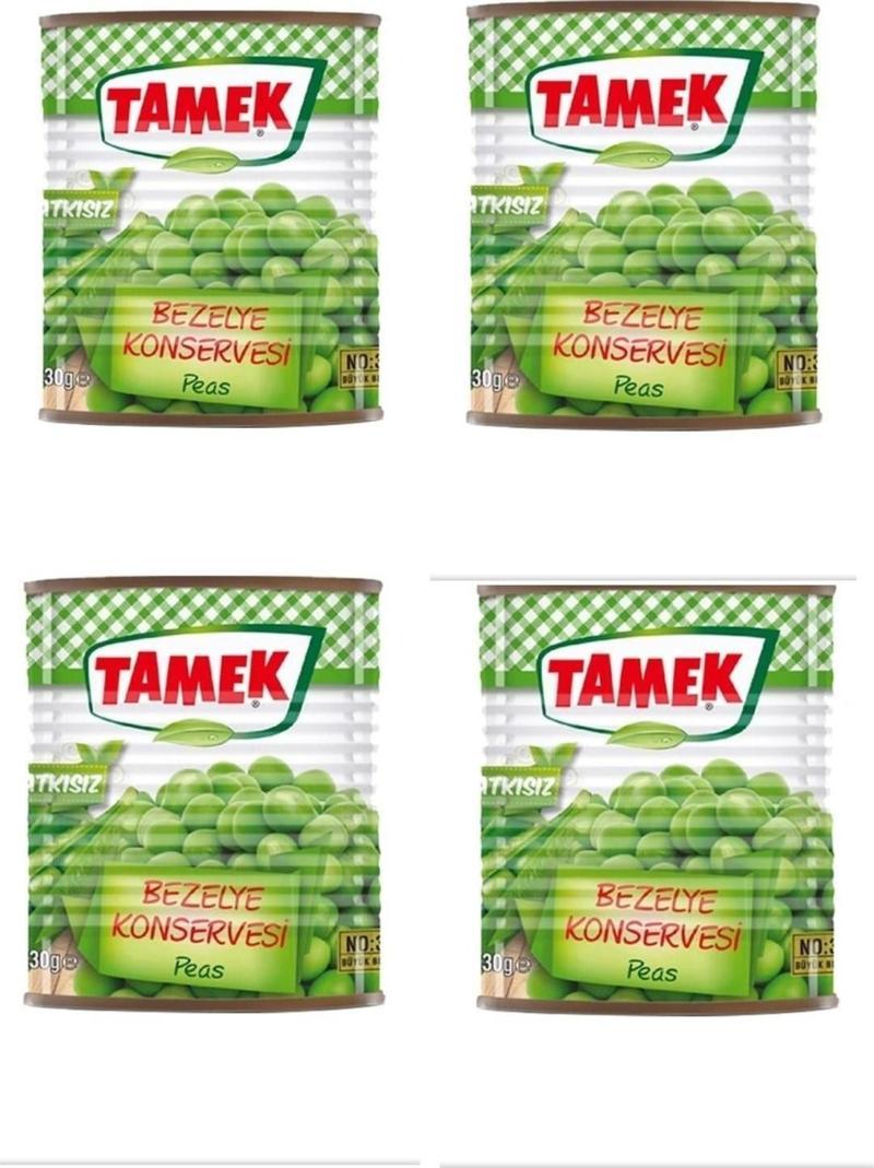 Bezelye Konservesi Net 830 gr 4 Adet