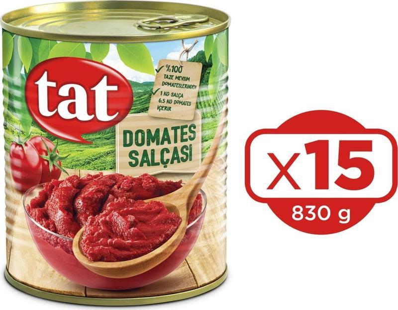 Domates Salçası 830 gr 15 Adet