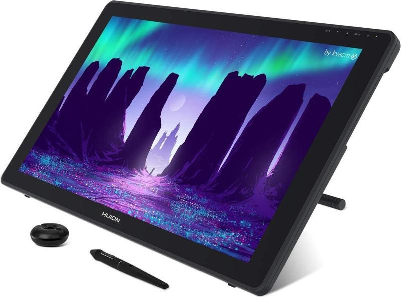 HUION KAMVAS 22 Grafik Çizim Tableti  Ayarlanabilir Stand, 21.5 Inc