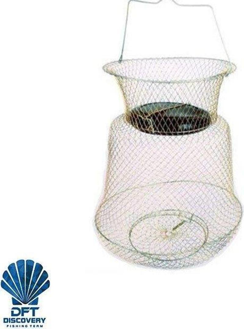 Tekno Doğa Balık Livarı Tel Sepet Livar Balıklar Canlı Kalır 25cm