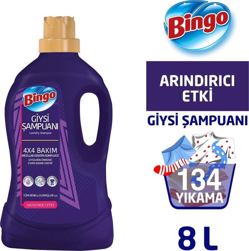 Giysi Şampuanı Arındırıcı Etki 4 lt 2'li