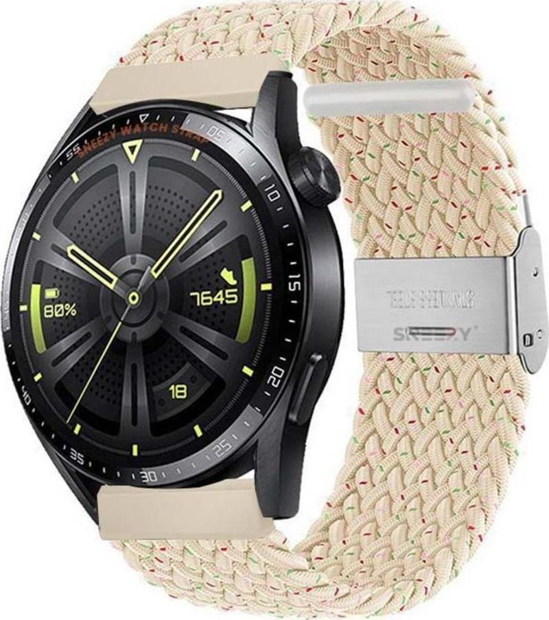 Amazfit Watch Uyumlu Gtr 3 Pro-Gtr 3-Gtr 2E-Gts 2-Gtr 47Mm 22Mm Metal Klips Örgü Kordon