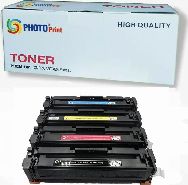 Hp 415A Çipli (W2030A-W2031A-W2032A-W2033A) Mfp M479FDN Yazıcı 4 Renk Muadil Toner Takım 2400 Sayfa