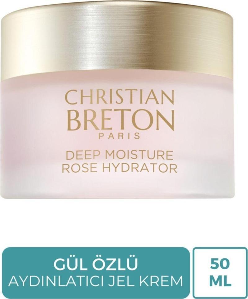 Gül Özlü Aydınlatıcı Jel Krem 50 Ml