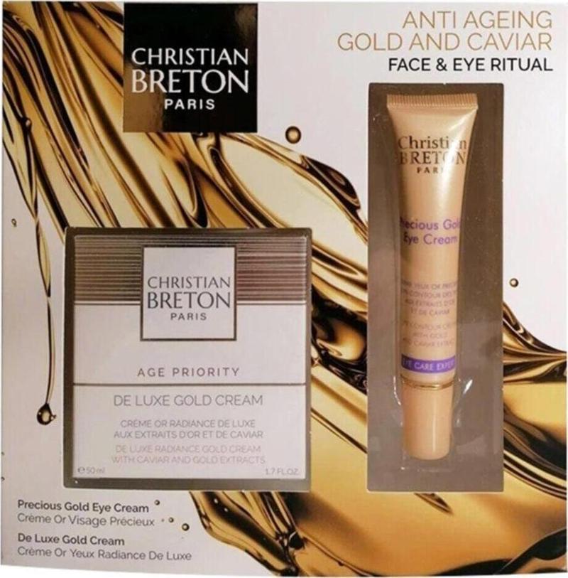 De Luxe Gold Cream + Precious Gold Eye Cream