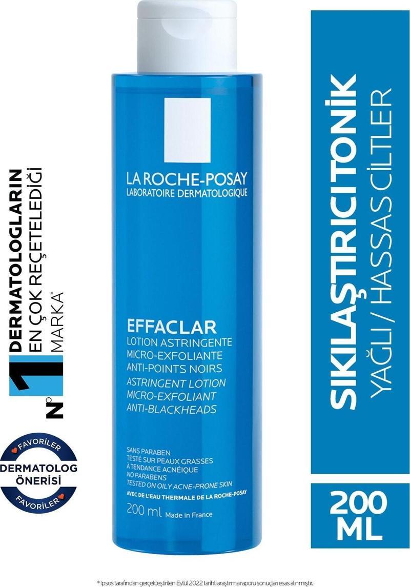 Effaclar Mikro Soyucu Tonik Yağlı/Akneye Eğilim grösteren Ciltler Ciltler grözenek Sıkılaştırıcı 200ml