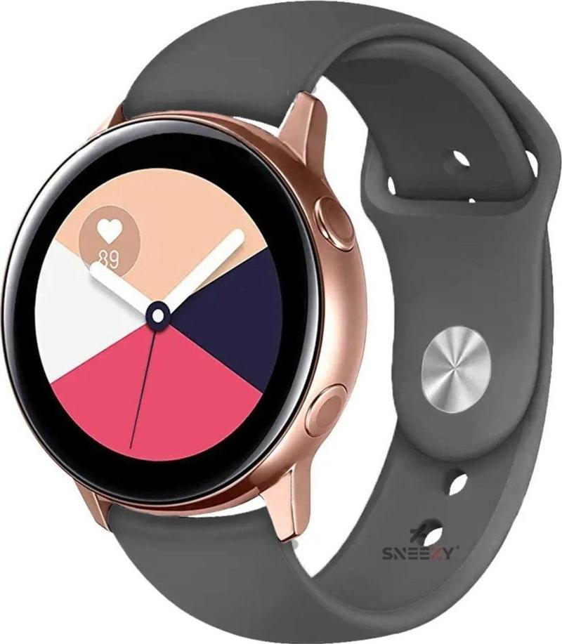 Galaxy Watch 4 40-42-44-46Mm Uyumlu 20Mm Purelux Soft Silikon Kordon