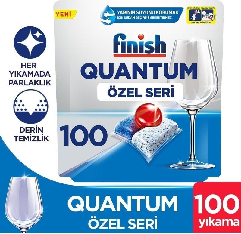 Quantum Özel Seri 100 Kapsül Bulaşık Makinesi Deterjanı Tableti