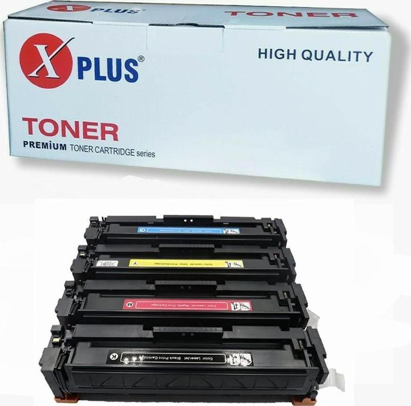 Canon I-Sensys MF-744CDW CRG-055 Uyumlu 4 Renk Muadil Toner Seti Chipli 2400 Sayfa