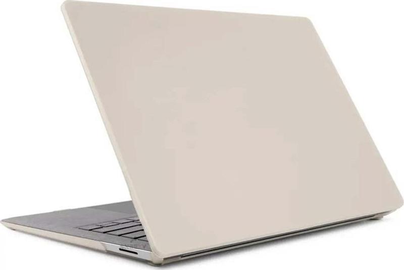 Apple Macbook Air M2 Çip A2681 13.6 Inç 2022 Uyumlu Kılıf Vanilla Shield Plastik Kapak