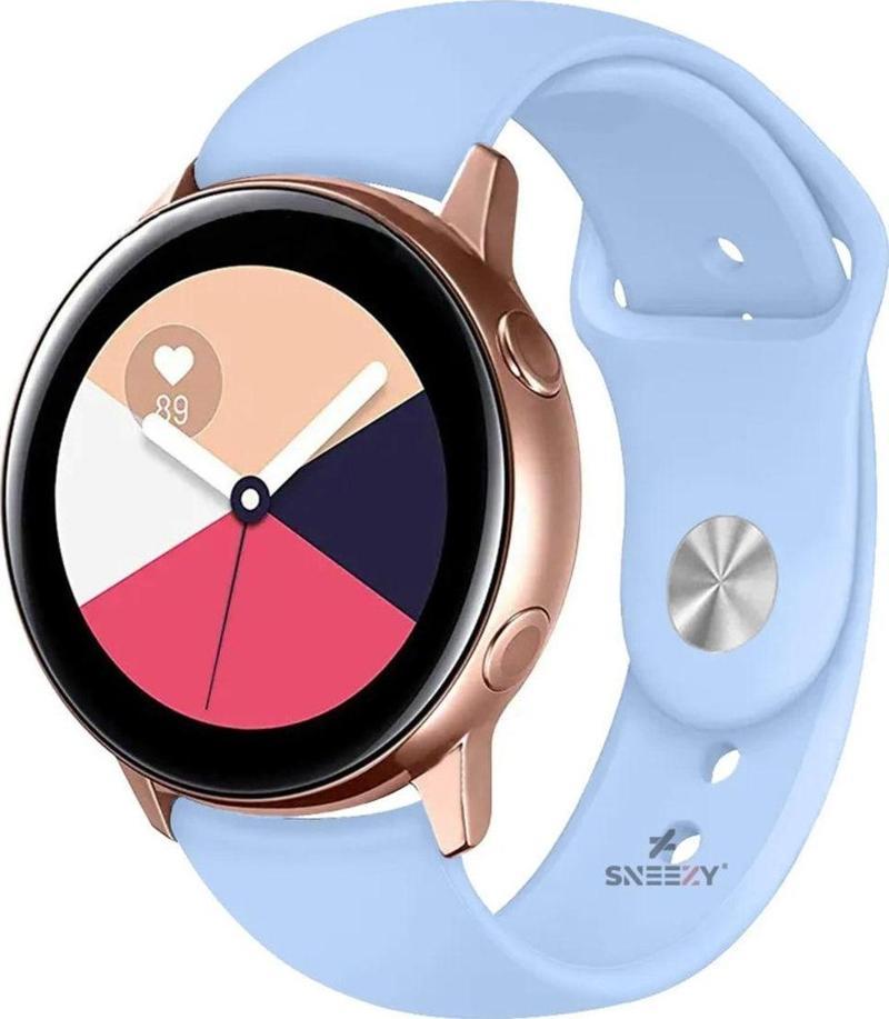 Samsung Galaxy Watch 5 40-44Mm Uyumlu 20Mm Purelux Soft Silikon Kordon