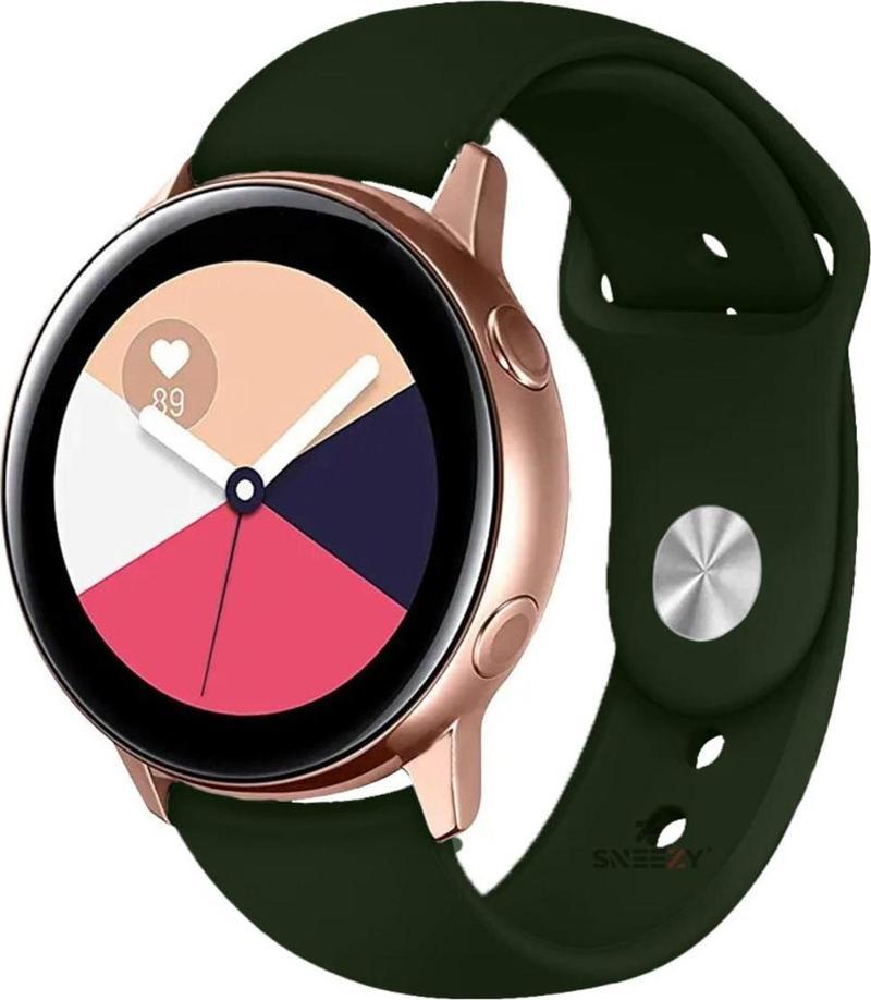 Galaxy Watch 4 40-42-44-46Mm Uyumlu 20Mm Purelux Soft Silikon Kordon