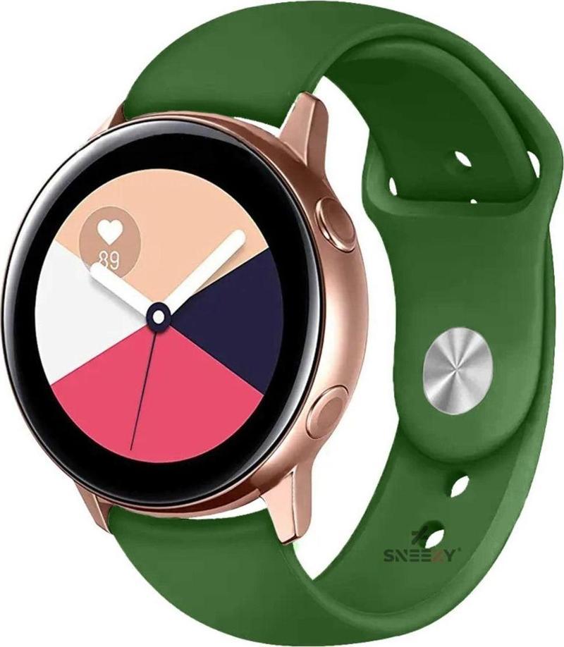 Galaxy Watch 5 40-44Mm Uyumlu 20Mm Purelux Soft Silikon Kordon