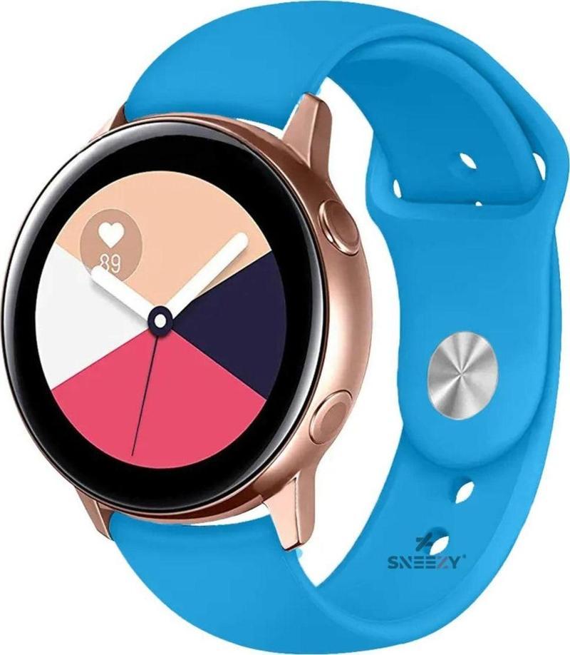 Samsung Galaxy Watch 5 40-44Mm Uyumlu 20Mm Purelux Soft Silikon Kordon