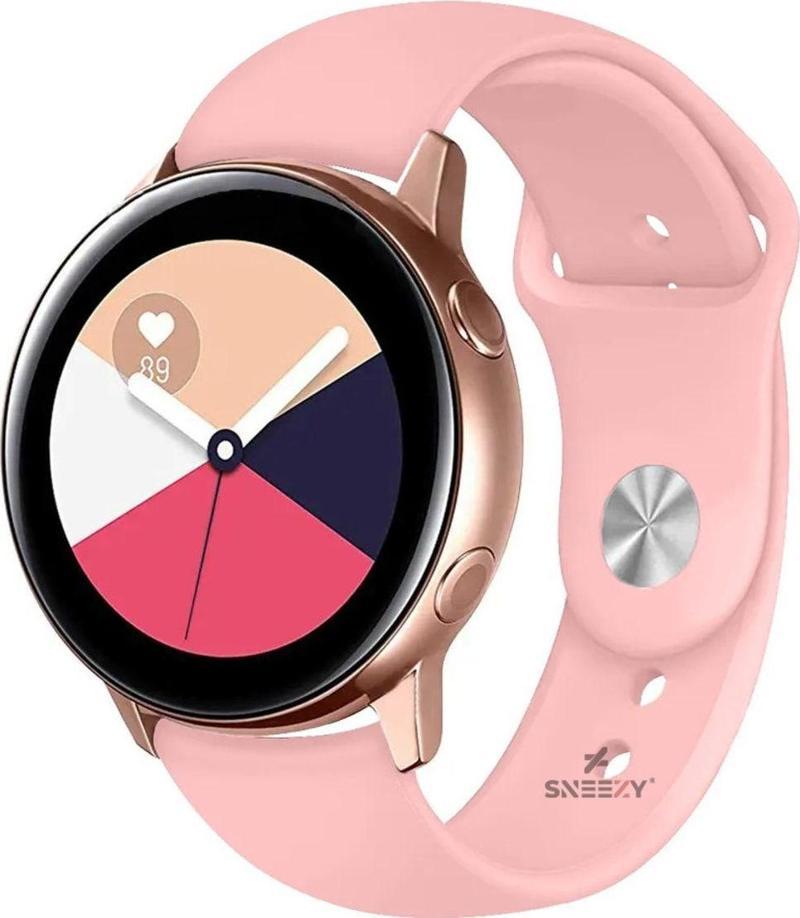 Samsung Galaxy Watch 5 40-44Mm Uyumlu 20Mm Purelux Soft Silikon Kordon