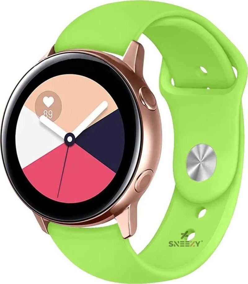 Samsung Galaxy Watch 5 40-44Mm Uyumlu 20Mm Purelux Soft Silikon Kordon