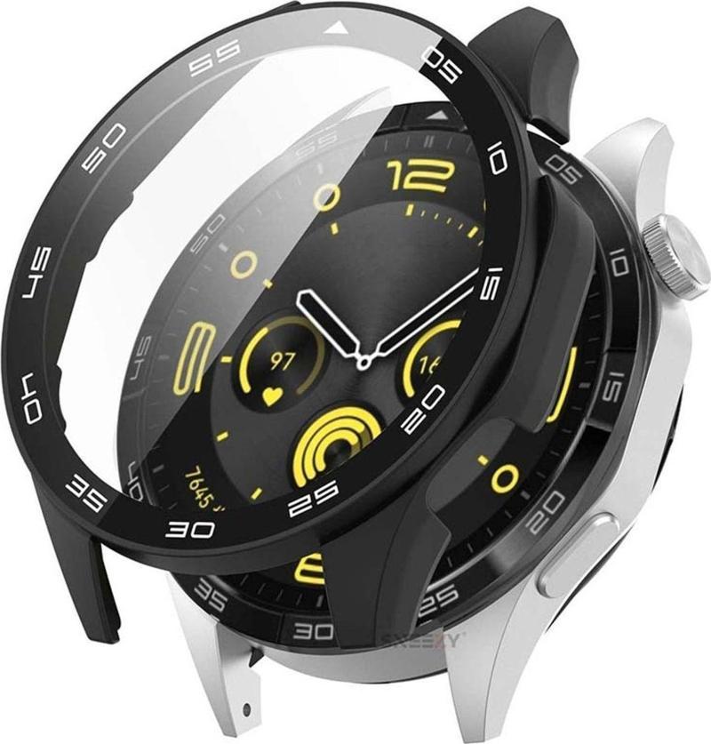 Huawei Watch Gt4 46Mm Pc Sert Kasa Ve Ekran Koruyucu