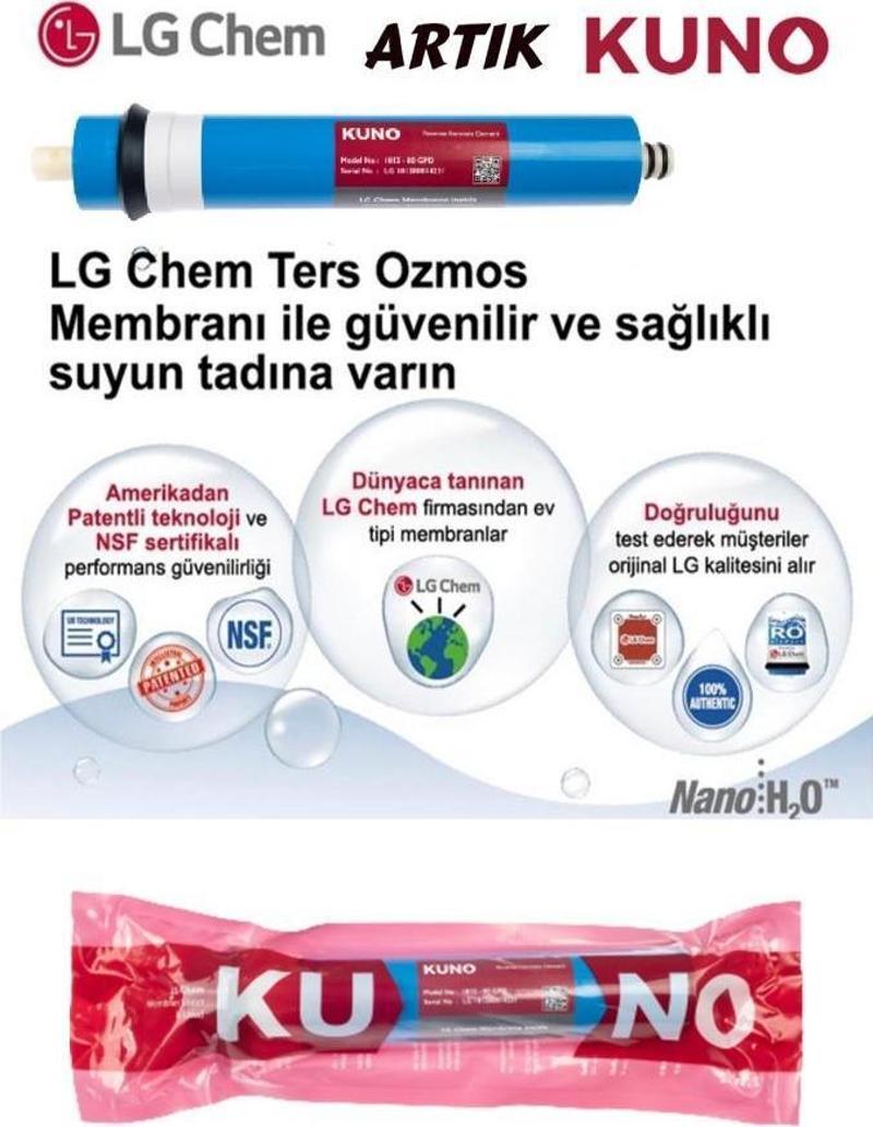 Su Arıtma Filtre Seti -Inline Set Lg Membran 