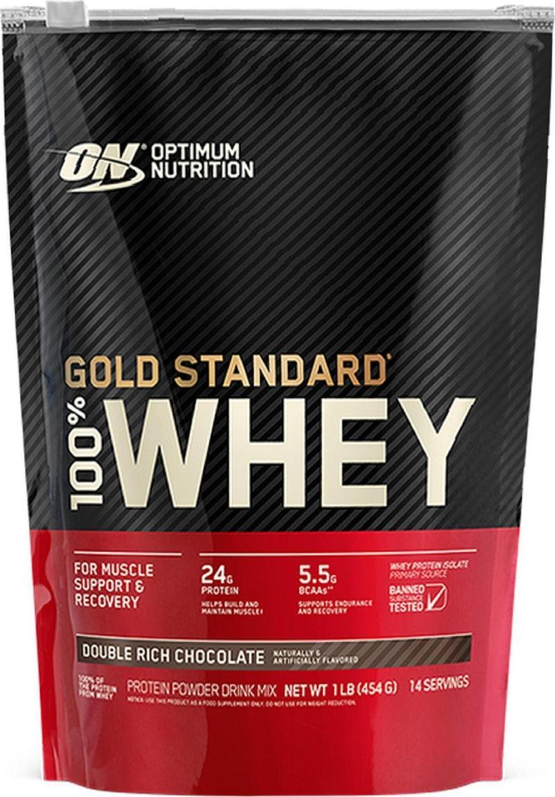 Gold Standard Whey Protein Tozu 465 gr 15 Servis Double Rich Chocolate