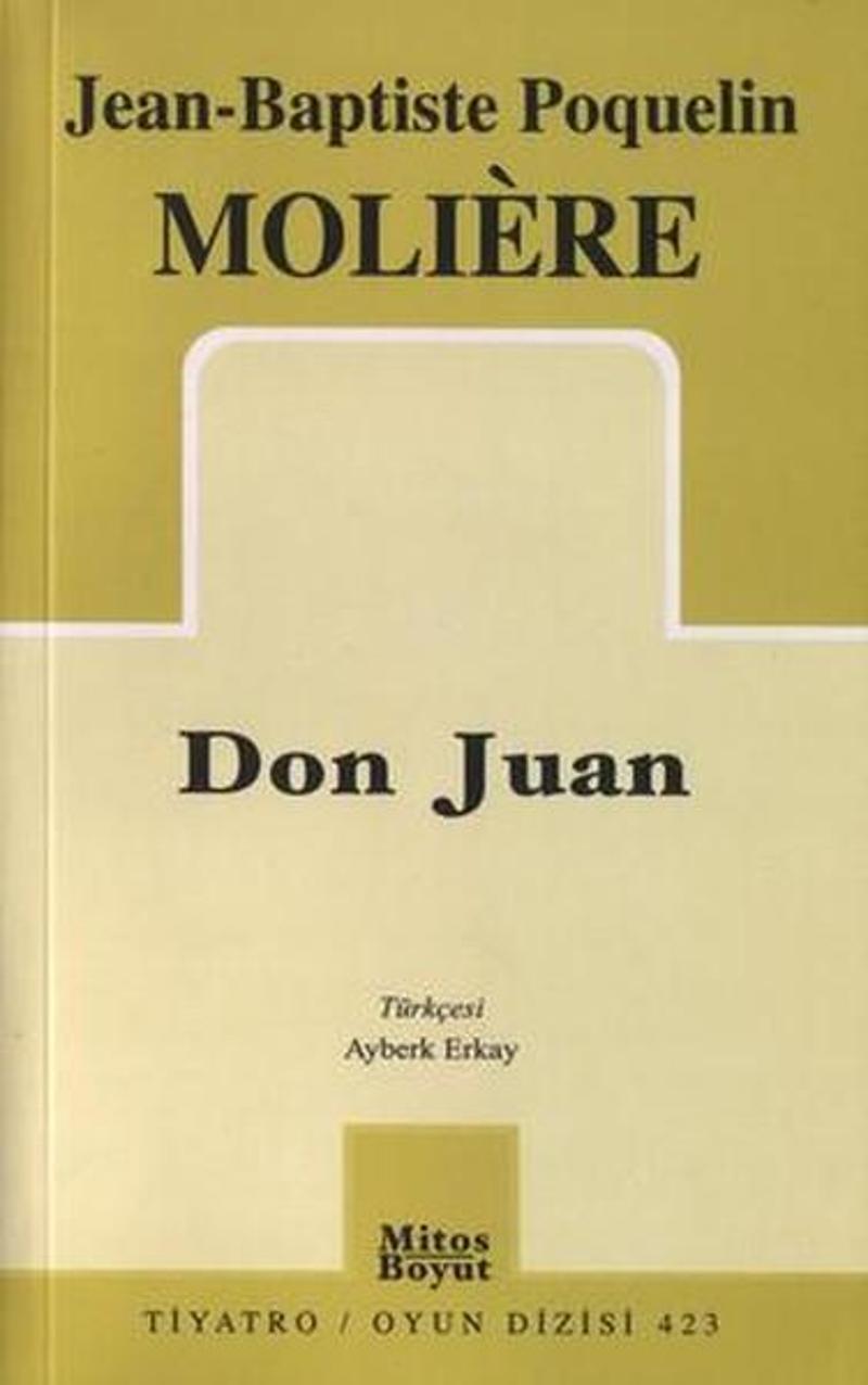 Mitos Boyut Yayınları Don Juan - Moliere
