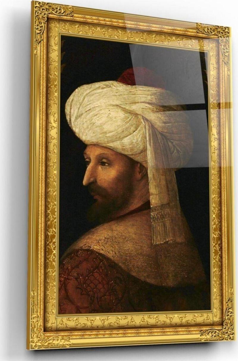 Fatih Sultan Mehmet Cam Tablo