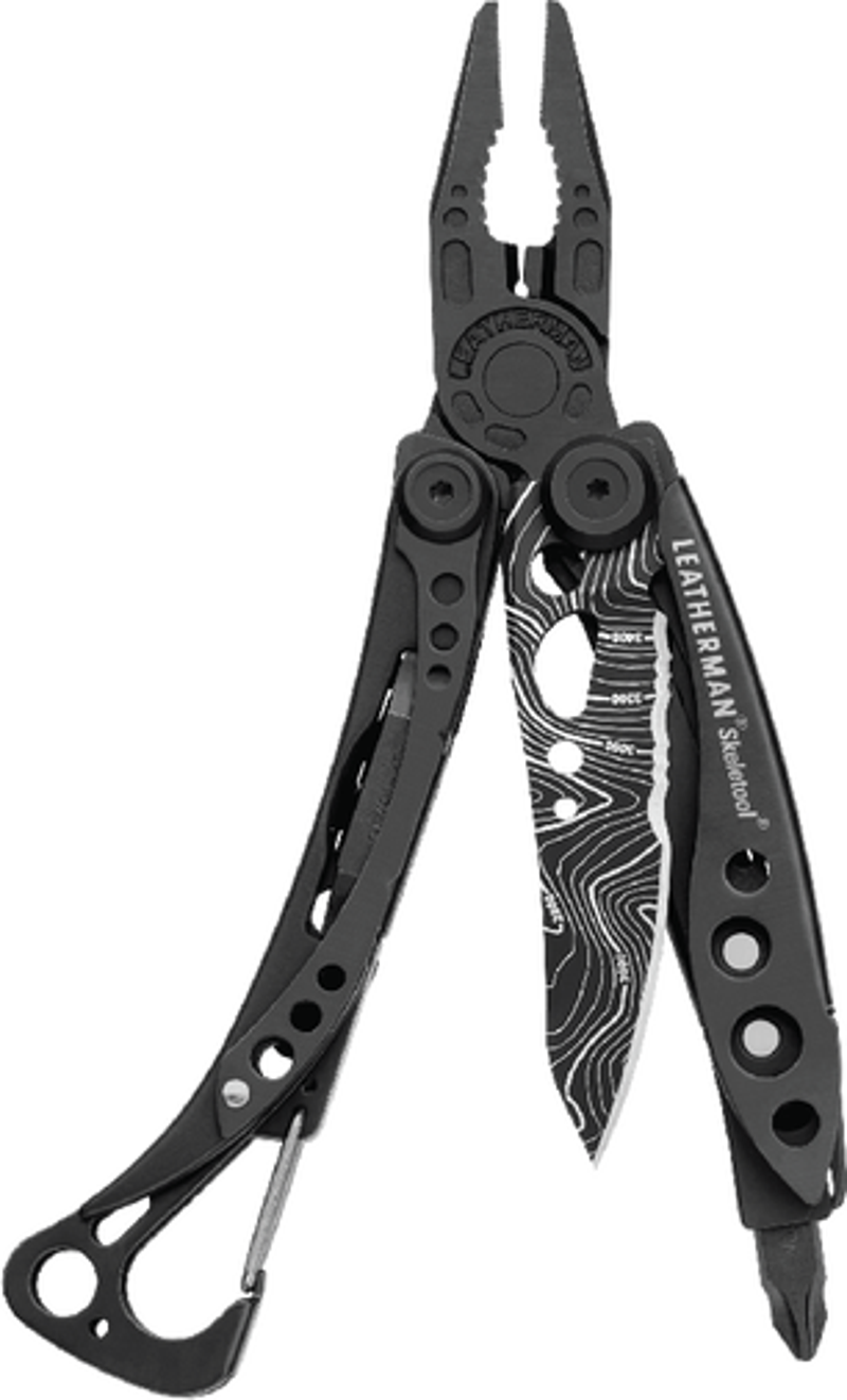 Skeletool Black Topo Blade