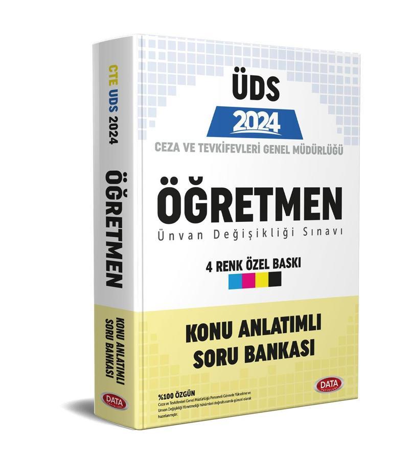 2024 UDS Adalet Bakanlığı Ceza Tevkifevleri Öğretmen Konu Anlatımı Soru Bankası